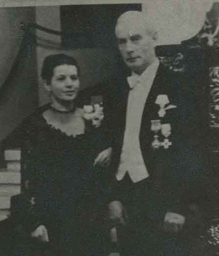 Halvar og hans anden kone Anna-Marie